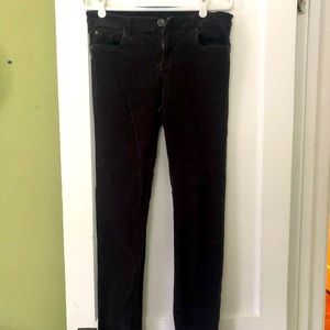 Kut from the Kloth corduroys, dark gray, size 10